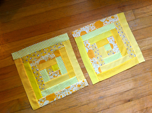 two quilt blocks