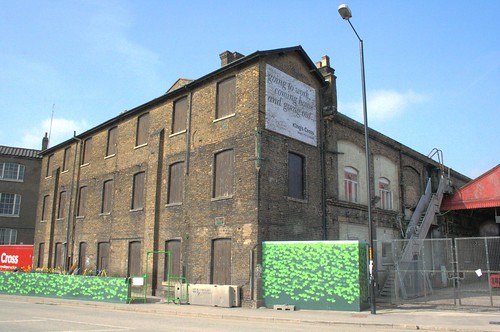 Frontage of the Goods Shed