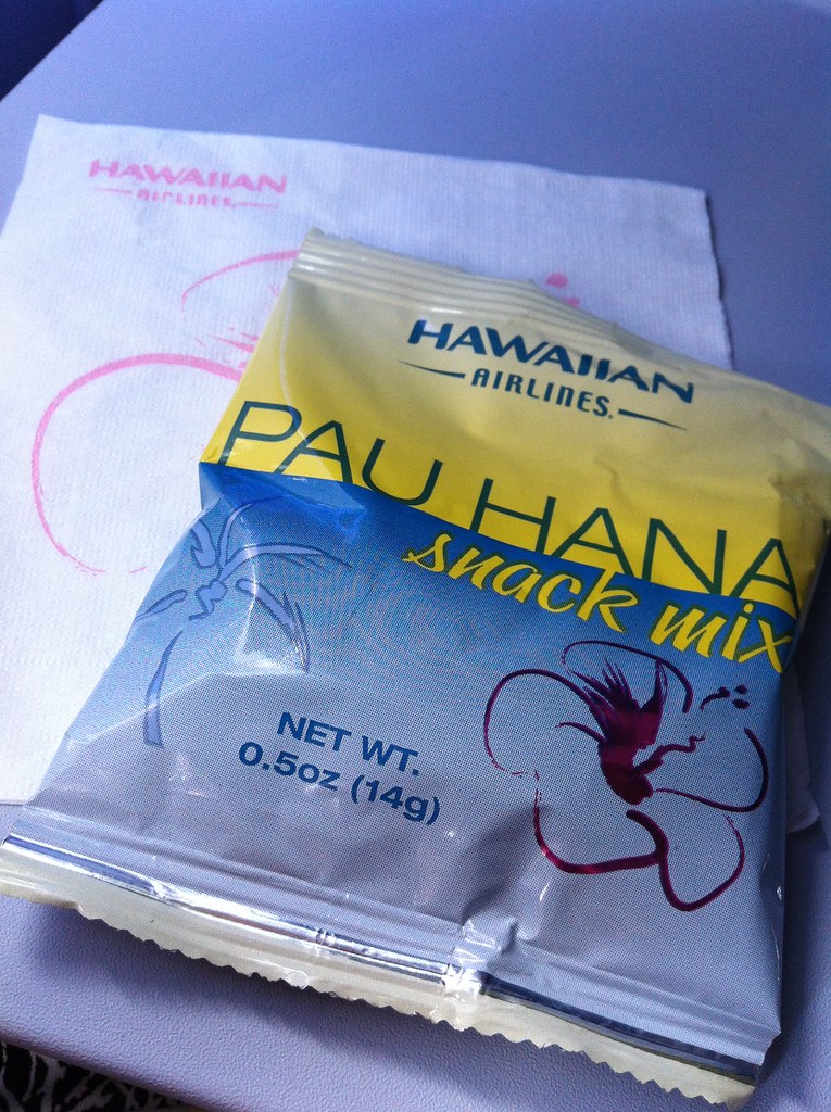 04.27.12 Hawaiian Airlines - new pau hana snack mix