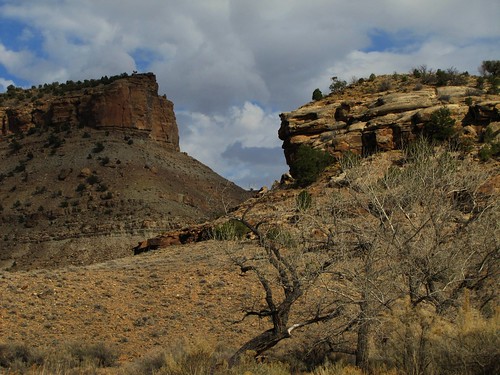 sky clouds rural colorado delta canyon erosion highdesert geology roubideaucanyon
