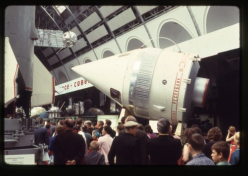 Vostok in Nose Cone with Lunik-1, Moscow, 1969