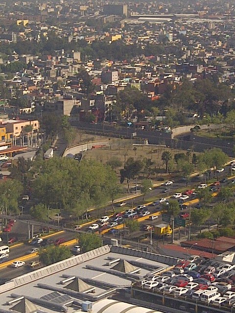 Mexico City, Mexico. One of the biggest metro population cities around the world, with more than 20,000,000 people.