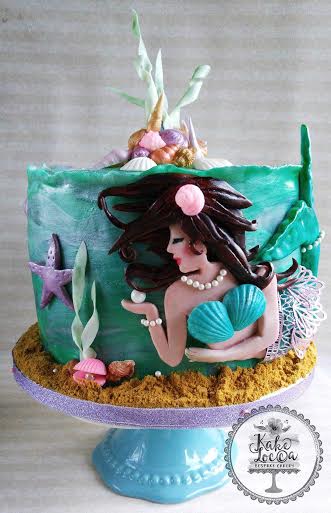 Amazing Mermaid Cake by Glendaire Timario
