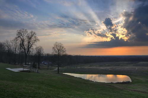 sunset ohio nikon orchard hdr circularpolarizer medinacounty photomatix tonemapped mapleside nikond90 maplesidefarms brunswickohio