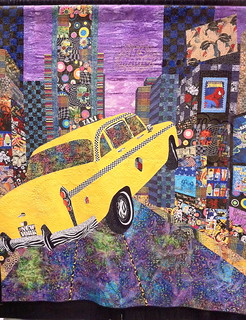 Magic in Times Square ~ Quilt by Janet Fogg