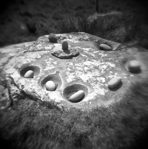 winter stone holga ground kerry solstice burial hp5 ritual ilford pagan 120n bonane r09 bullaun feaghna bullán rollsofbutter