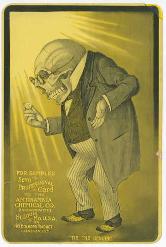 ’Tis the genuine [graphic] : For samples send professional card to the Antikamnia Chemical Co. (incorporated) St. Louis, Mo. U.S.A. or 46 Holbron Viaduct London, E.C. c.1900