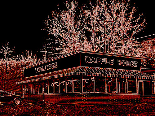 red white black lines digital photoshop awning restaurant huntington steak eggs waffles shortorder route60 rcvernors picasa3 rickchilders wafflehousetribute