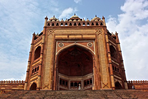 Buland Darwaza, the 54 mt. high entrance to Fatehpur Sikri complex