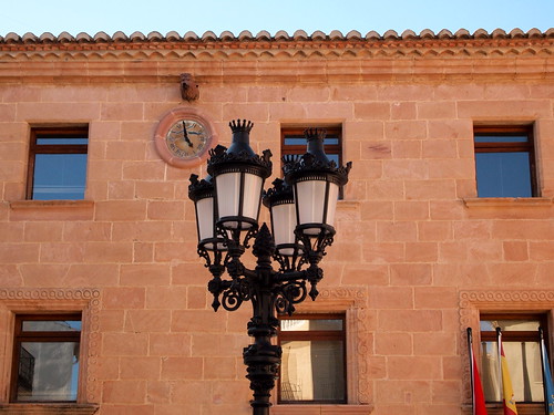 valencia spain lamppost townhall vilafames castellonprovince