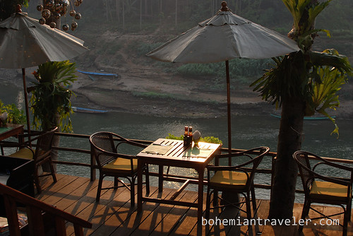 cafe along the Nam Khan River 2