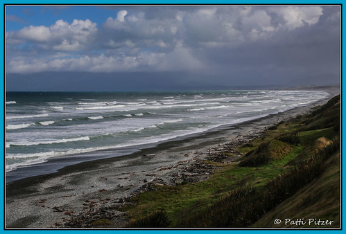 ocean newzealand waves southland tewaewae