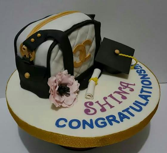 Graduation Gift Cake by Mercidita Hernandez of Jefcee's Cakes and Desserts