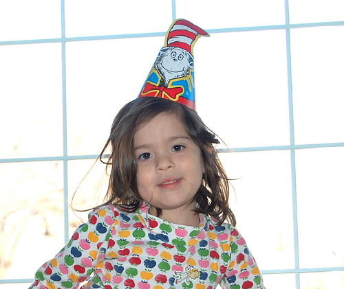 Cat in the Hat party hat