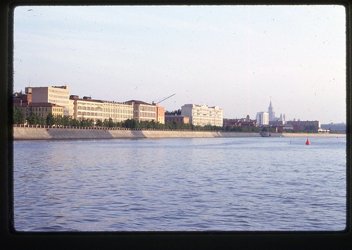 Savvinskaya Buildings and MSU, Moscow, 1969