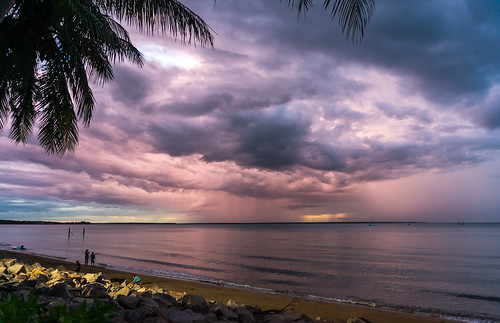 sunset people tree beach water rain clouds rocks day nt australia darwin palm yachts northernterritory 2014 fanniebay darwinsailingclub sonynex6