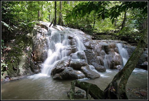 Waterfall at Sa Nang Manora Forest Park, Phang Nga