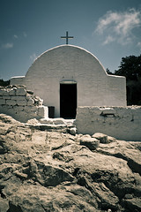 The chapel at Monolithos