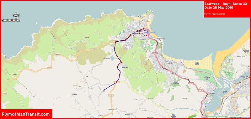 2016 05 28 Eastwood Royal Buses Route-033 Traveline Map.jpg
