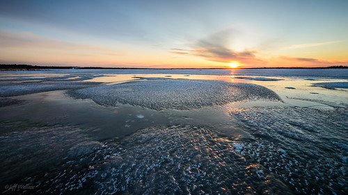 park sunset ice spring alberta stalbert biglake provincial loishole