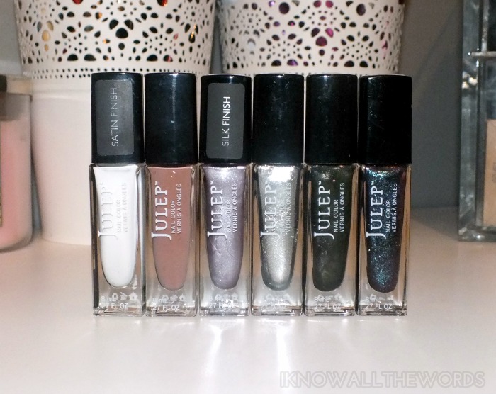 Julep It Girl Swatches- Hope, Annmarie, Farrah, Missy, Kendra and Ciara (2)