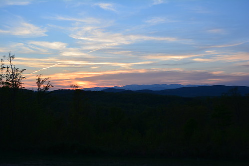 sunset mountain mountains northcarolina appalachianmountains morganton grandviewpeaks