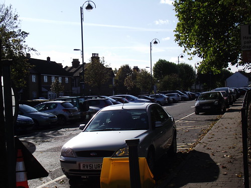 Church Lane Car Park - only two vacant disabled=