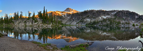 sunset two panorama 6 mountain lake reflection oregon river photography mirror nikon eagle 26 or north lakes fork august images basin east trail cap 25 valley coop pan 28 wilderness 27 2011 d90 lostine