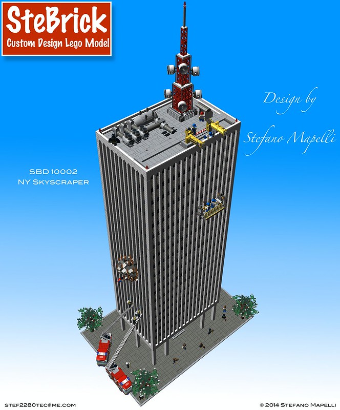 lego skyscraper city