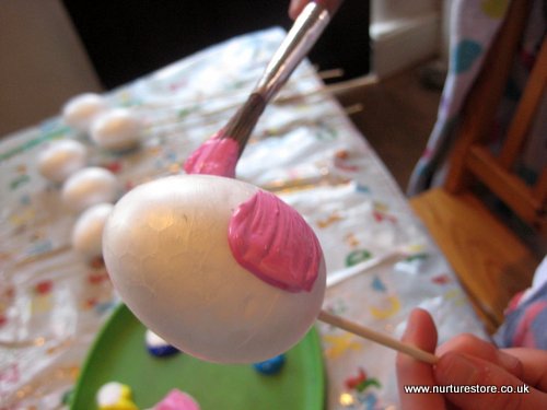 painted Easter eggs
