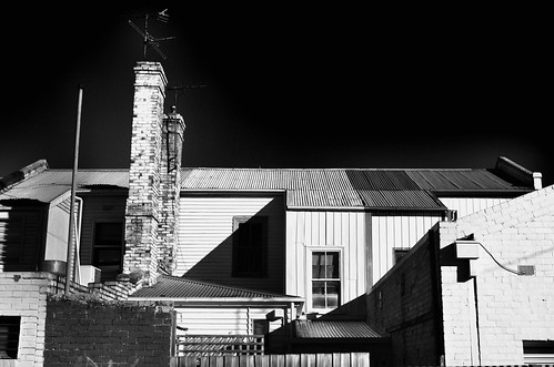 light shadow chimney bw monochrome shop blackwhite nikon shadows australia monotone victoria shade shops vic chimneys gippsland warragul d5100 nikond5100 phunnyfotos
