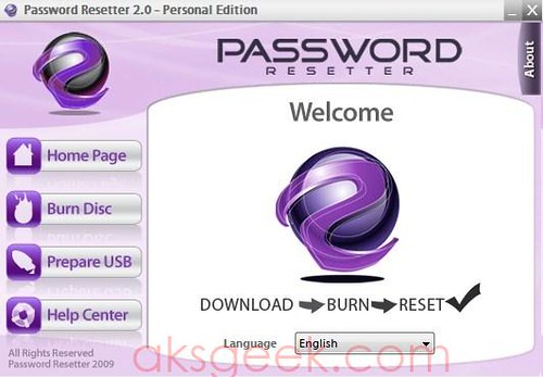 Password Resetter 2.0 Personal Edition