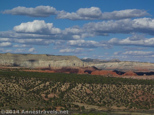 Buttes from Camp Cannonville, Grand Staircase-Escalante National Monument, Utah