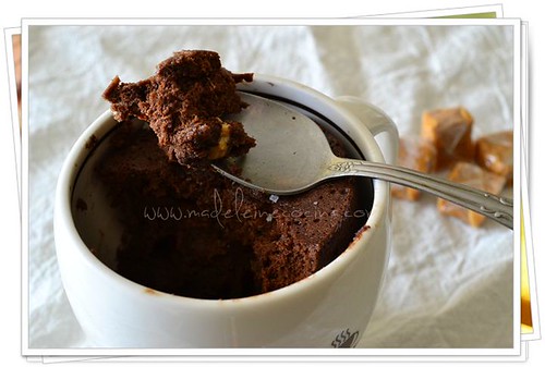 Cómo se ve el pastel de chocolate con caramelo y sal
