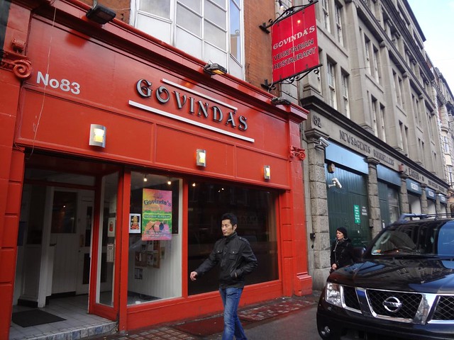 Restaurante Govinda's em Dublin, Irlanda