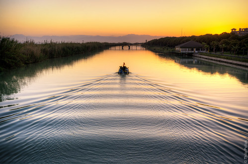 sunset summer holiday beach turkey river landscape boat urlaub antalya belek robinsonclub