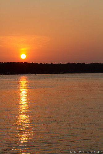 orange sun water yellow sunrise river island bay purple maryland patuxent solomons chesapeak