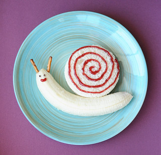 Creative Food Ideas for Kids – Snail Lunch – Peace Be With U