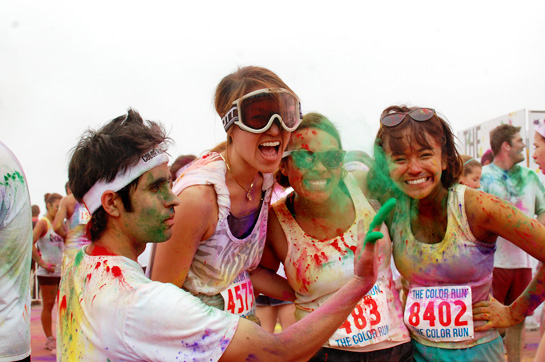 the socal color run 2012