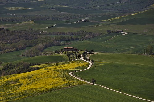 road nature canon landscape hills loveit tuscany cypress valdorcia springtime 2012 2470 adrianosanphoto