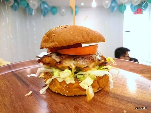 Teppanyaki Teriyaki Chicken Burger