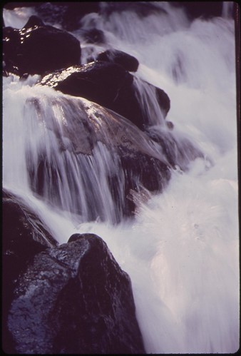water creek photography waterfall colorado rocks unitedstates nationalforest eastdallas uncompahgre environmentalprotectionagency documerica usnationalarchives nara:arcid=544867 boydnorton