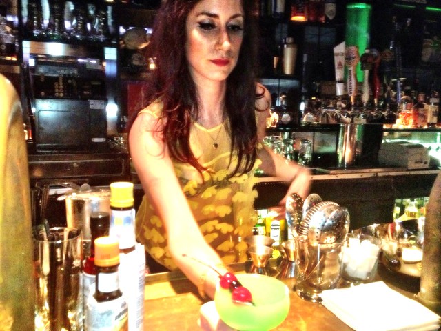 Bartender Kate Grutman and her Formosa Cafe cocktails by Caroline on Crack