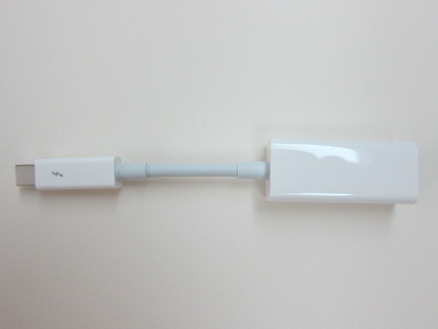 Apple Thunderbolt to Gigabit Ethernet Adapter - The Cable