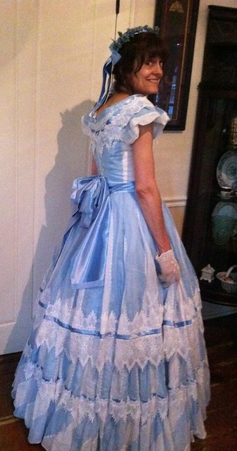 -Sold!- 1860's Sheer Dress | Waisted Efforts