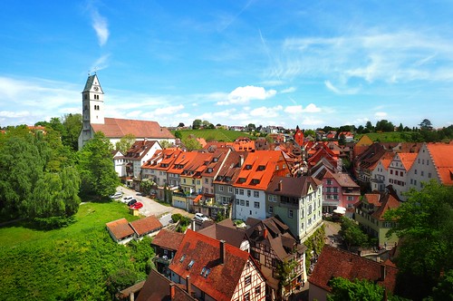 germany bayern deutschland bodensee altstadt germania meersburg