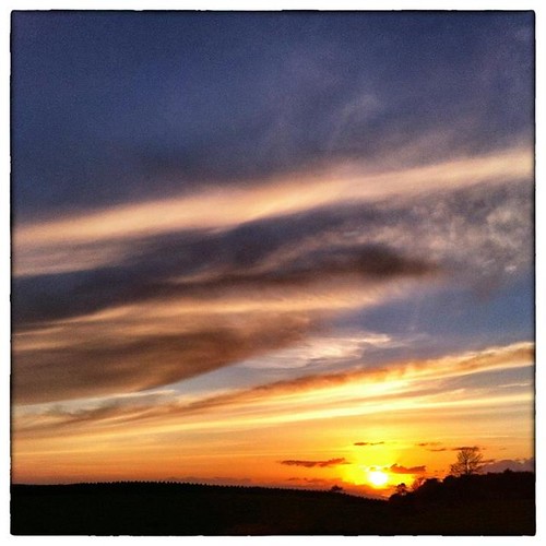 cameraphone ireland sunset sky sun galway silhouette rural landscape lowlight iphone4