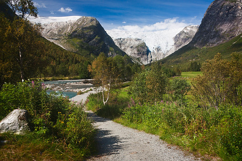 road norway river path glacier 450d bergsetbreen 1855is bestcapturesaoi elitegalleryaoi