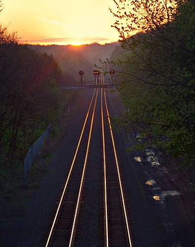 trip railroad morning mist reflection sunrise point landscape pentax pennsylvania tracks tokina pa manual vanishing 70200 kx szx