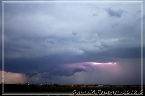 sunset sky storm oklahoma weather clouds pretty glenn patterson thunderstorm lightning thunder scud gmp1993